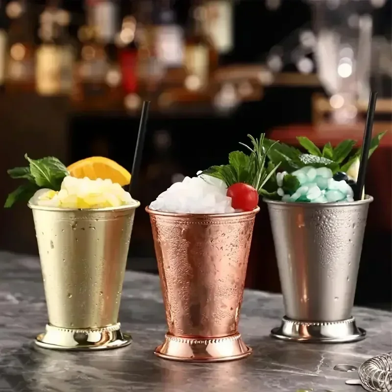 Wine Beer Mix - Paslanmaz Çelik Mint Julep Kupa Bardağı