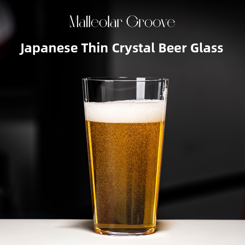 Craft Beer & Wine U- - Üst Düzey Japon El Yapımı Kristal
