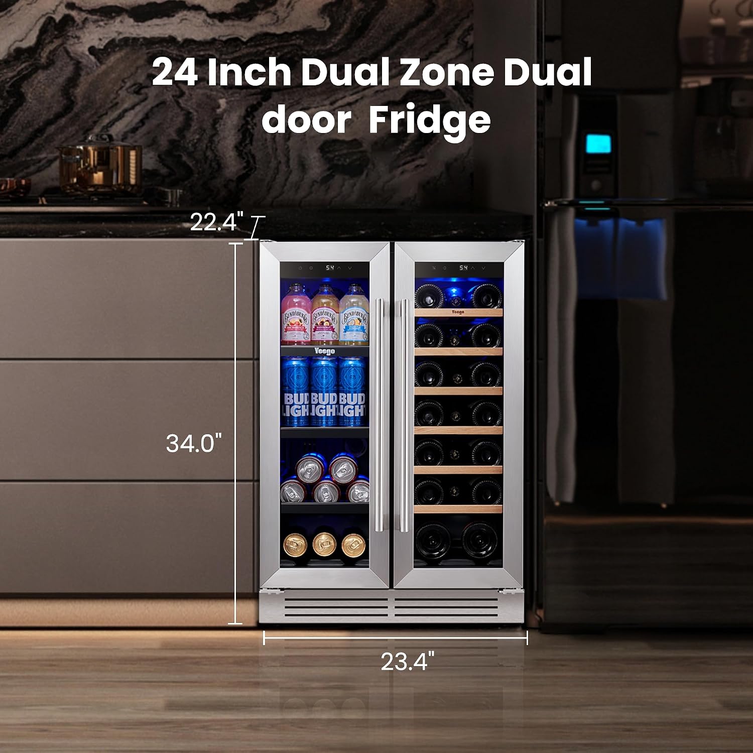 Yeego 24 İnç Şarap ve İçecek D - Wine Beer Spirits incelemesi ve fiyatı