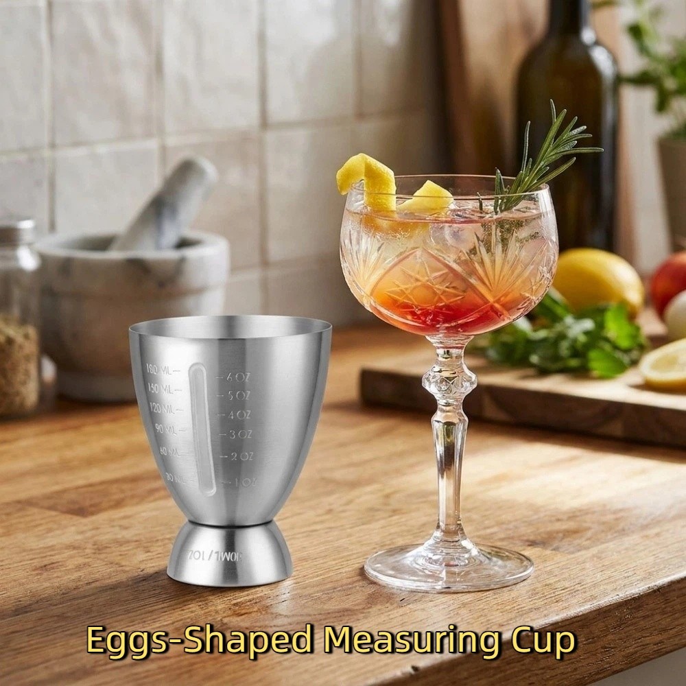 6 OZ/180 ML Yumurta Şeklinde Ö - Spirit Measure Jigger incelemesi ve fiyatı