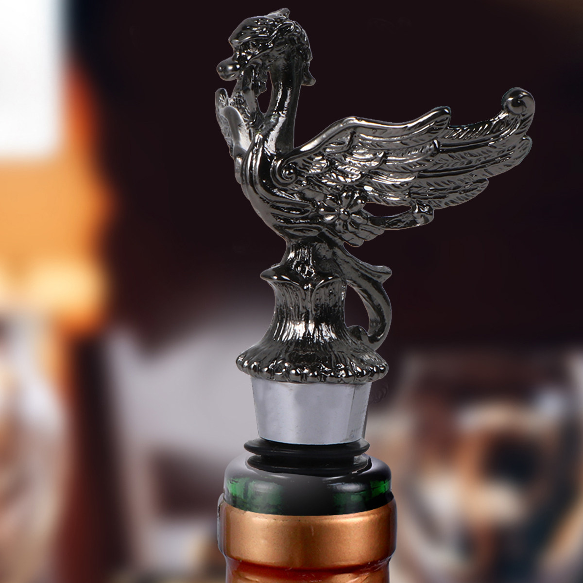 Hayvan Başlı Şarap Tıpası ve D - Wine Beer Glass Set incelemesi ve fiyatı