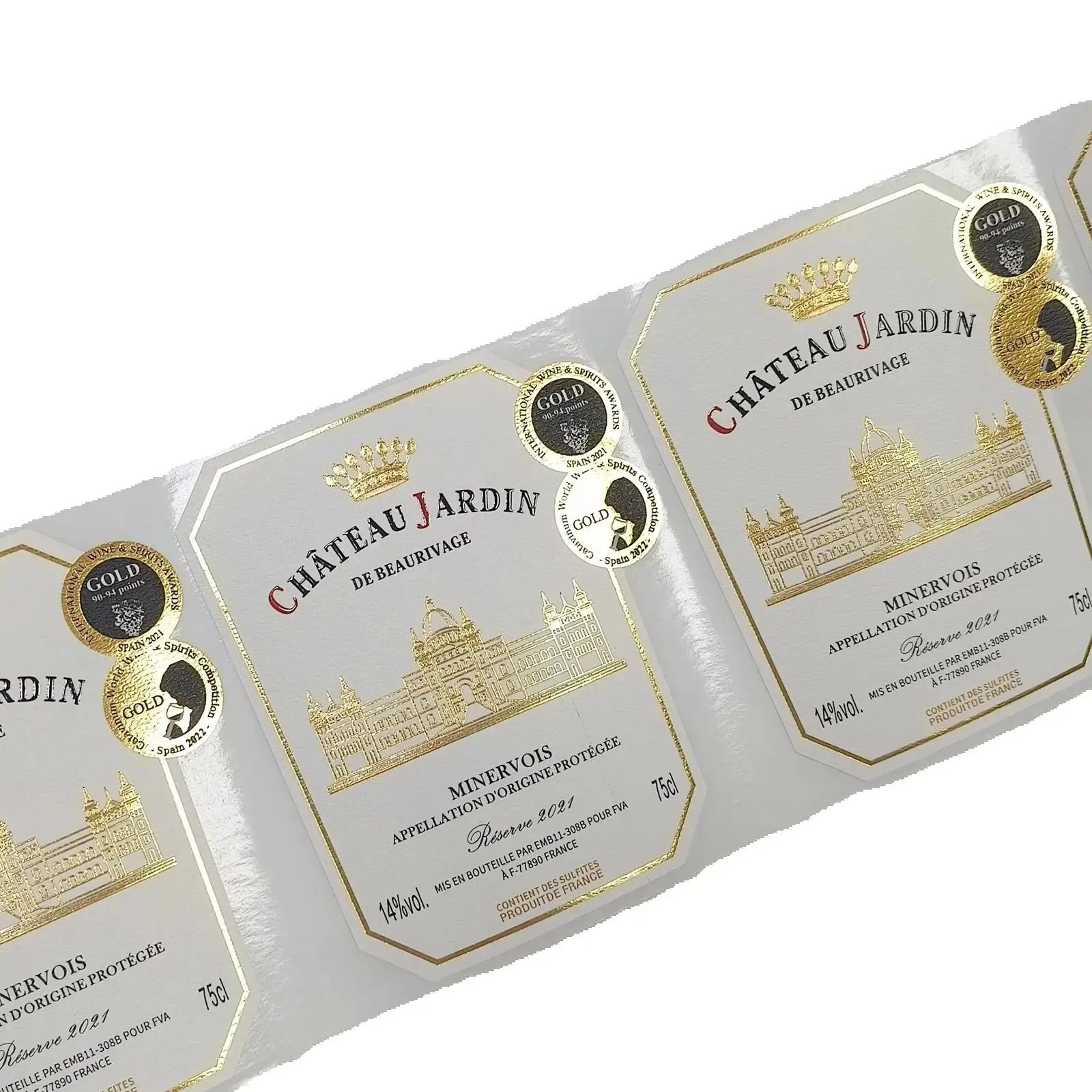 Özel Logo Çıkartması Altın Var - Wine Beer Red incelemesi ve fiyatı
