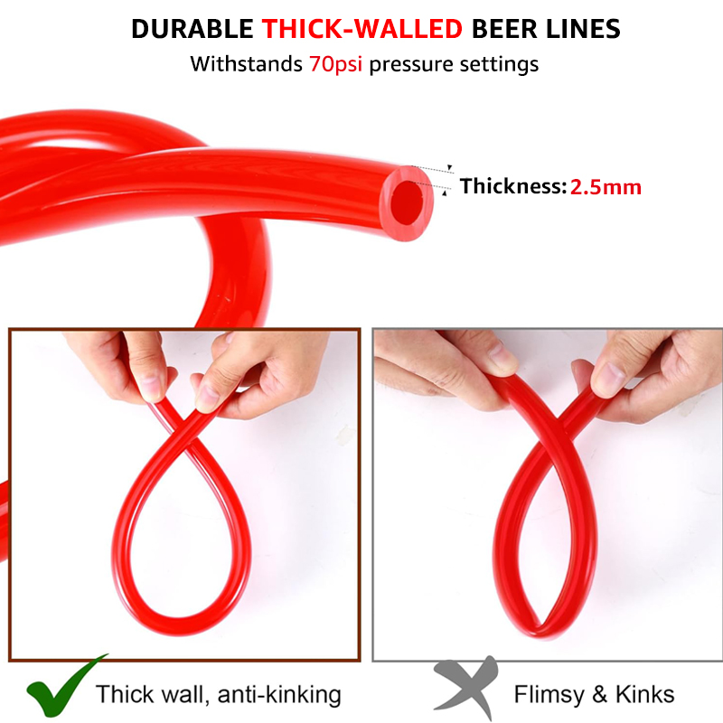 7mm ID,5-3/4 metre uzunluk esn - Craft Beer & Wine U- incelemesi ve fiyatı